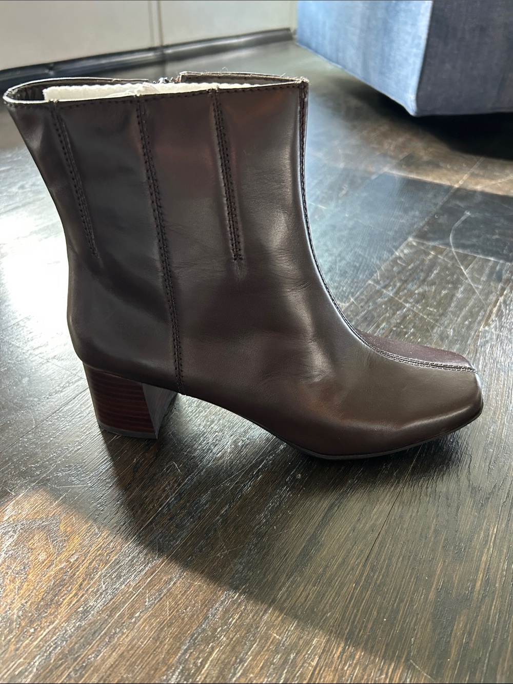 Nine West Brown Ankle Boots for Women - Picture 3 of 7